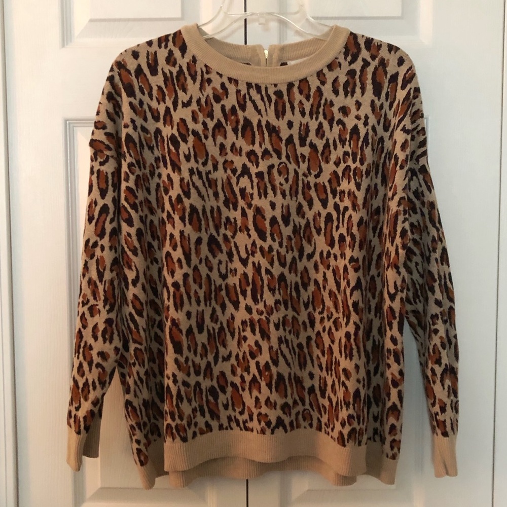 Leopard sweater